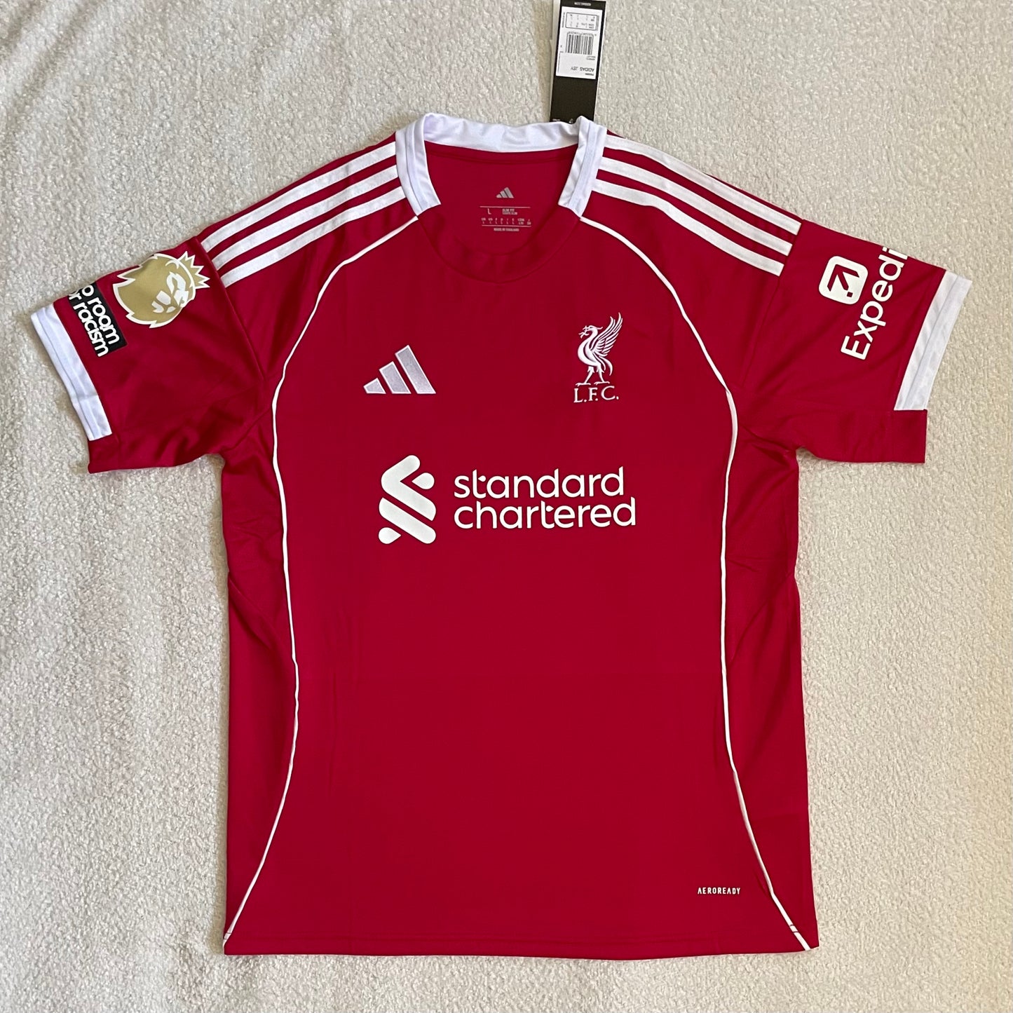 Liverpool local 25/26 versión fan